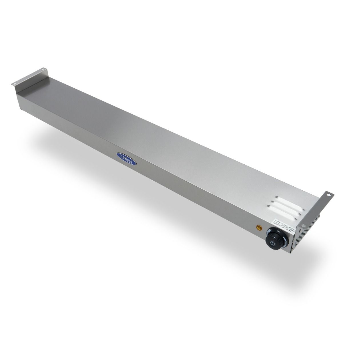 Rampe chauffante - 107 cm - adaptée à une installation au plafond et en pose libre – Maxima 09362302
