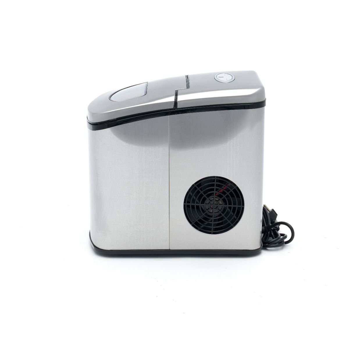 Machine à glaçons - 10-12 kg/jour - glaçons creux - refroidissement par air - argent – Maxima 09100500