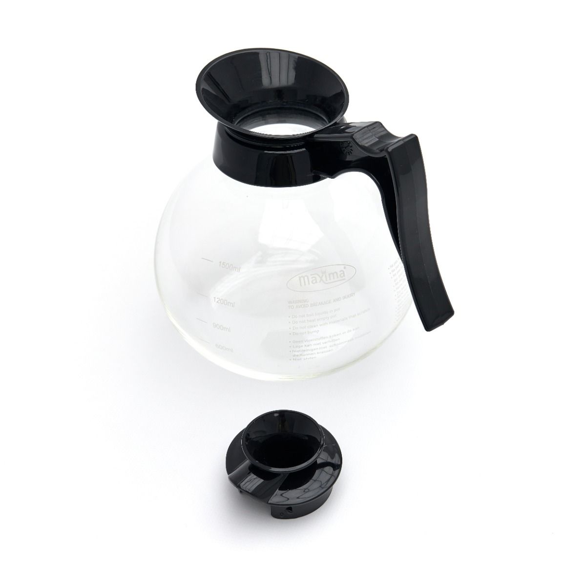 Cafetière filtre - Simple - 1,8 l - avec verseuse en verre – Maxima 09365251