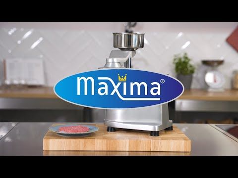 Presse à hamburger - plaque de portionnement de 10 cm - manuel – Maxima 09300590