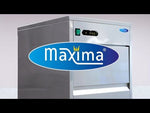 Machine à glaçons - 60 kg/jour - glaçons creux - refroidissement par air – Maxima 09300131