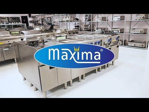 Chargrill de qualité commerciale - unité double - 60 cm de profondeur - gaz – Maxima 09391570