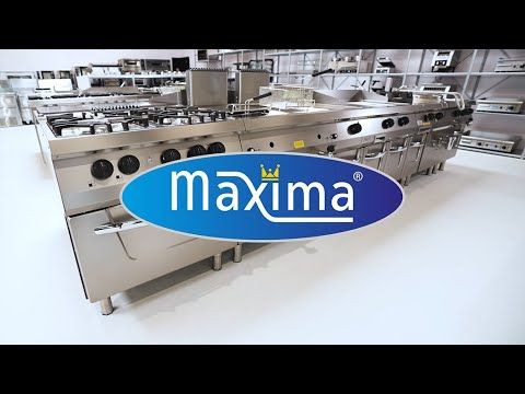 Heavy Duty friteuse - 1 x 12 L - unité simple - profondeur 70 cm - avec robinet de vidange - électrique – Maxima 09395000
