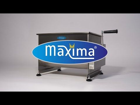 Mélangeur á viande - 30 L - 25 kg viande - axle double - manuel – Maxima 09368000