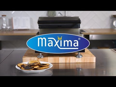 Appareil à crêpes - 9 Crêpes - Ø7,5 cm chacune – Maxima 09374122