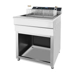 Friteuse - 45 L - 1 panier - avec robinet de vidange - 400V – Maxima 09365234