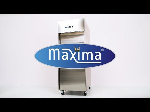 Réfrigérateur de boulangerie - 800 L - étagères réglables - convient à 60 x 40 cm - sur roues – Maxima 09400175