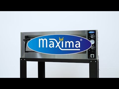 Four à pizza - s'adapte à 6 pizzas Ø30 cm - 400V – Maxima 09370040