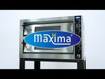Four à pizza - s'adapte à 12 pizzas Ø30 cm - double étage – Maxima 09370050