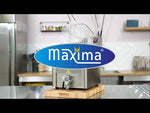 Friteuse - 2 x 8 L - 2 paniers - avec robinet de vidange – Maxima 09300416