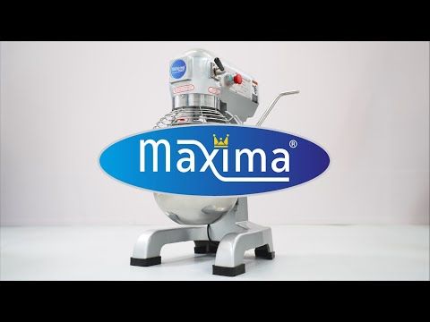 Mixer planétaire - 20 L - jusqu'à 10 kg de pâte - 3 vitesses – Maxima 09300165