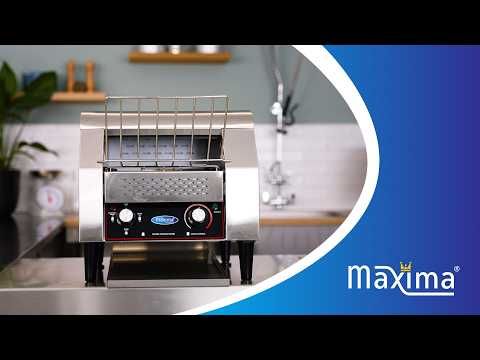 Grille-pain à convoyeur - 150 tranches/h – Maxima 09300055