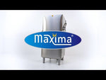 Lave-vaisselle à capot - 50x50cm - avec pompes de vidange, de rinçage et de savon - 400V – Maxima 09240080