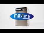 Lave-verres - 35 x 35 cm - avec drain, aide à rinçage et pompe à savon – Maxima 09240010