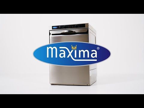 Lave-verres - 35 x 35 cm - avec drain, aide à rinçage et pompe à savon – Maxima 09240010