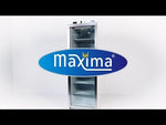 Congélateur - 600 L - 6 étagères fixes - blanc – Maxima 09405025