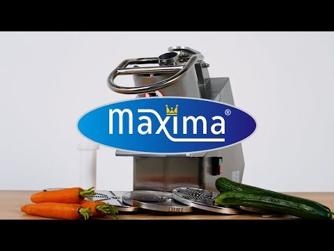 Coupe-légumes - jusqu'à 450 kg / h - incl 5 disques de coupe – Maxima 09307000