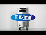 Réchauffeur de plaque - 40 assiettes - jusqu'à Ø30 cm - sur roues – Maxima 09362000