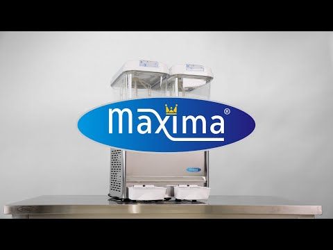 Dispensateur de boissons - 3 x 18 L -  électrique - incl mécanisme d'agitation – Maxima 09300540