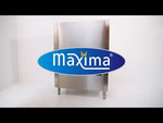 Table à rouleaux droits en acier inoxydable - pour convoyeur à paniers lave-vaisselle – Maxima 09240121
