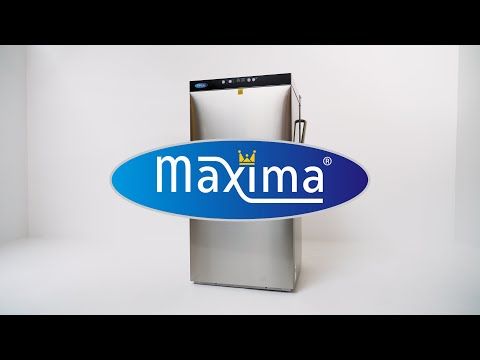 Lave-vaisselle à capot - 50x60cm - avec pompes de rinçage et de savon - 400V – Maxima 09240140