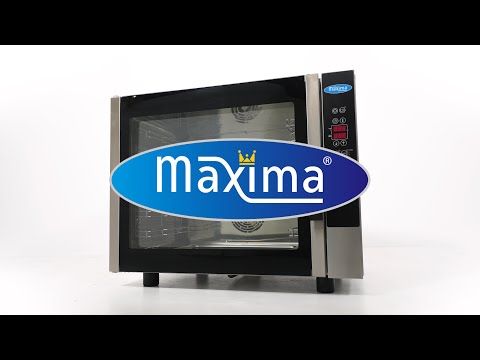 Four combiné - s'adapte à 10 plateaux (1/1 GN / 60 x 40 cm) - affichage numérique - 400V – Maxima 08500210