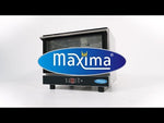 Four combiné - s'adapte à 4 plateaux (1/1 GN / 60 x 40 cm) - affichage numérique - 400V – Maxima 08500203