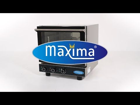 Four combiné - s'adapte à 4 plateaux (1/1 GN / 60 x 40 cm) - analogique - 400V – Maxima 08500202