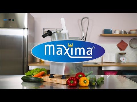 Coupe-légumes - jusqu'à 450 kg / h - incl 5 disques de coupe – Maxima 09300235