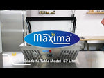Saladette - 67 L - incl 8 x 1/6 GN - modèle de table – Maxima 09400870