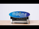 Crêpière - double crêpes - 2 x 40 cm - incl. tartineur de pâte à frire – Maxima 09374071