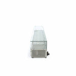 Réfrigérateur de préparation de comptoir - 200 cm - s'adapte à 9 x 1/3 GN – Maxima 09400335
