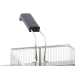 Friteuse - 2 x 8 L - 2 paniers - avec robinet de vidange – Maxima 09300416