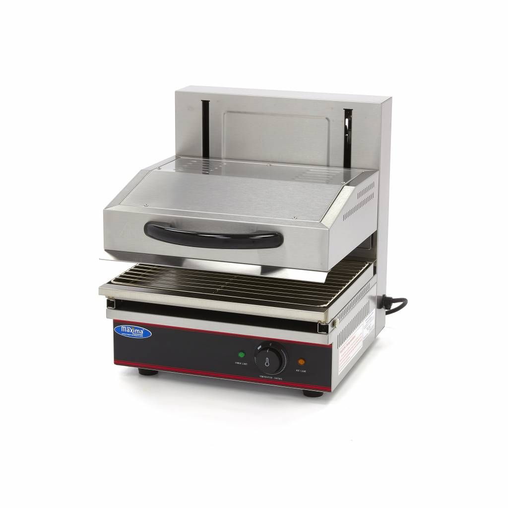Salamandre grill - 44 x 32 cm - 2800W - avec élévateur – Maxima 09300061