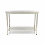 Table en acier inoxydable - 160 x 70 cm - hauteur réglable – Maxima 09364015