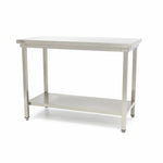 Table en acier inoxydable - 160 x 70 cm - hauteur réglable – Maxima 09364015