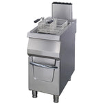 Premium friteuse - 1 x 22 L - unité simple - profondeur 90 cm - avec robinet de vidange - gaz – Maxima 09398605