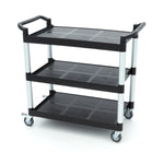 Chariot de service - 3 étagères en plastique - 103 x 50,5 cm – Maxima 09507002