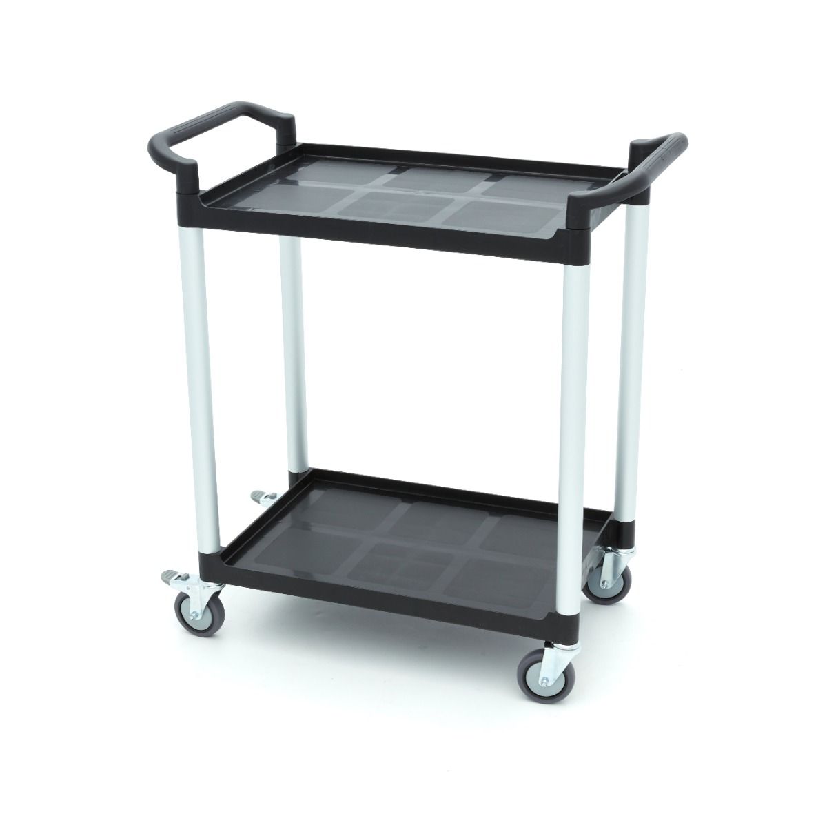 Chariot de service - 2 étagères en plastique - 86,5 x 42,5 cm – Maxima 09507003