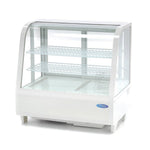 Vitrine à gâteaux - 100 L - 68 cm - blanc – Maxima 09400836