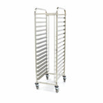 Chariot à plateaux - boulangerie - s'adapte à 16 plateaux (60 x 40c m) - excl plateaux – Maxima 09300548
