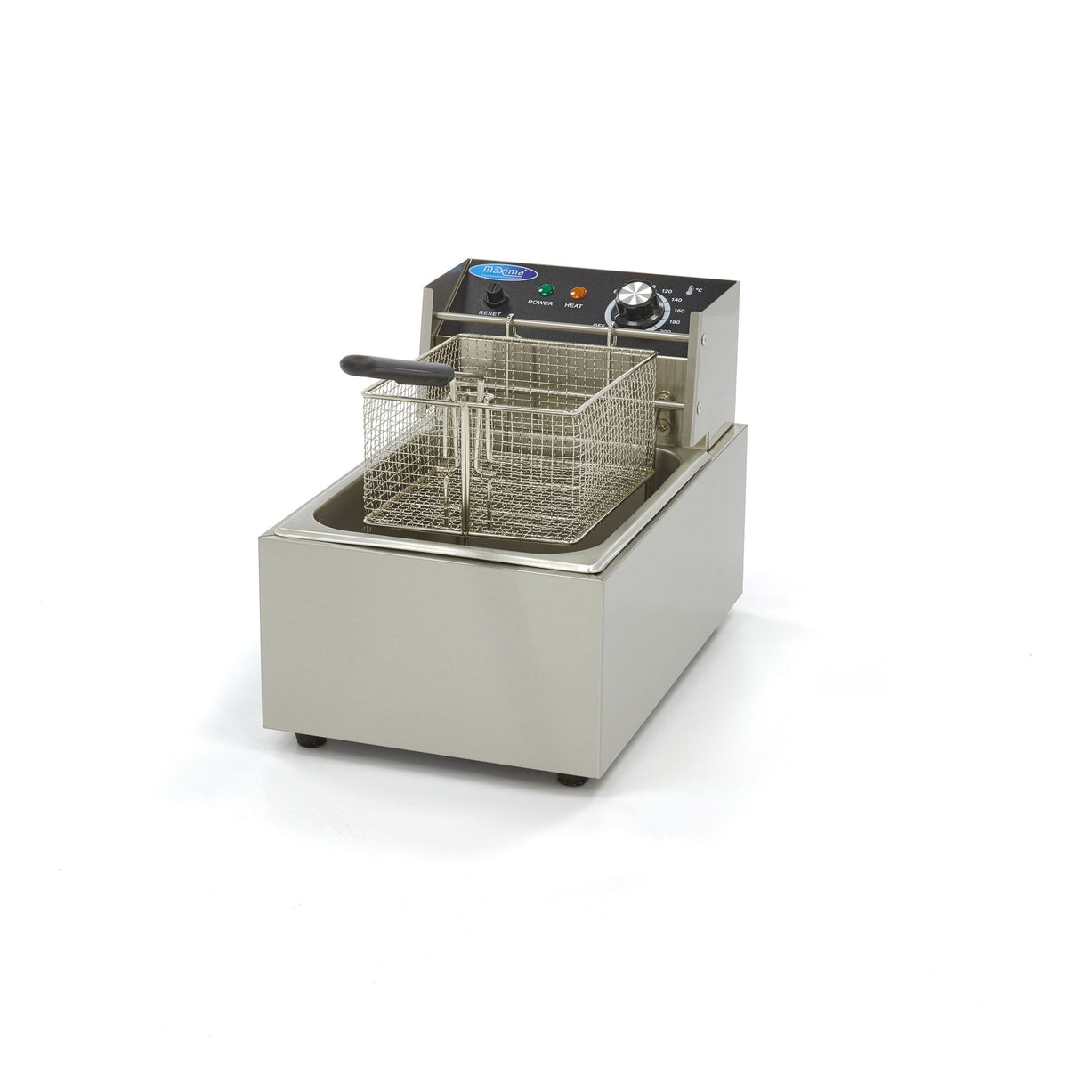 Friteuse - 6 L - 1 panier - jusqu'à 1,2 kg de frites – Maxima 09364950