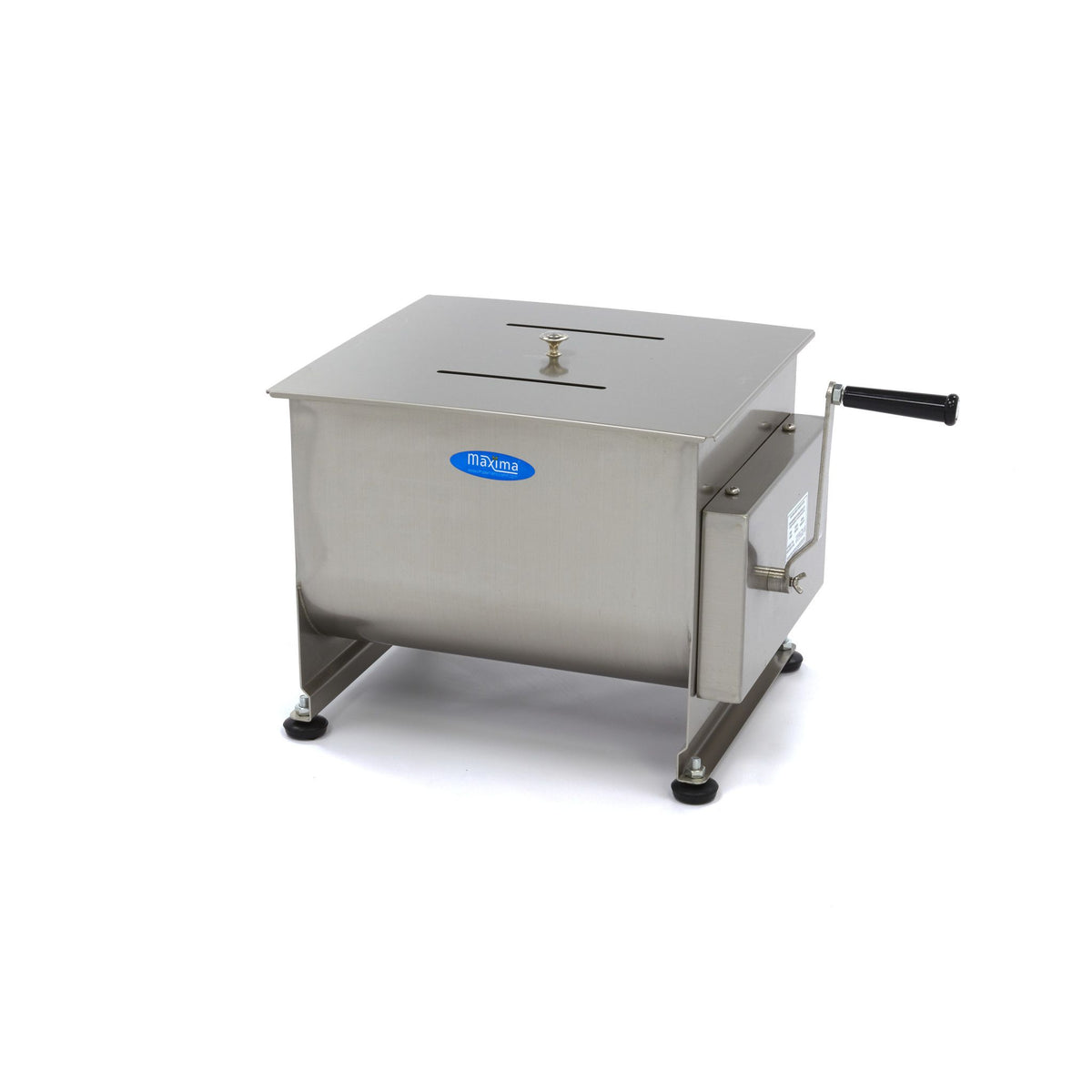 Mélangeur á viande - 30 L - 25 kg viande - axle double - manuel – Maxima 09368000