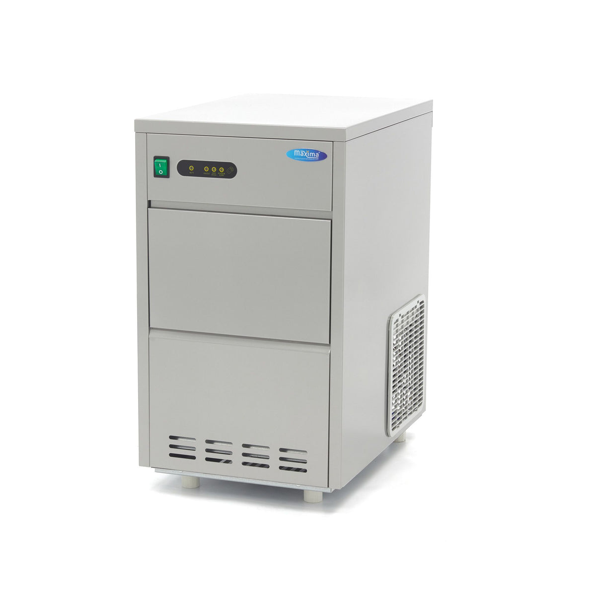 Machine à glaçons - 24 kg/jour - glaçons creux - refroidissement par eau – Maxima 09300123