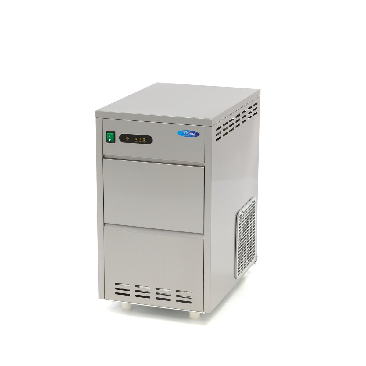 Machine à glaçons - 30 kg/jour - broyé/floconné - refroidissement par eau – Maxima 09300146