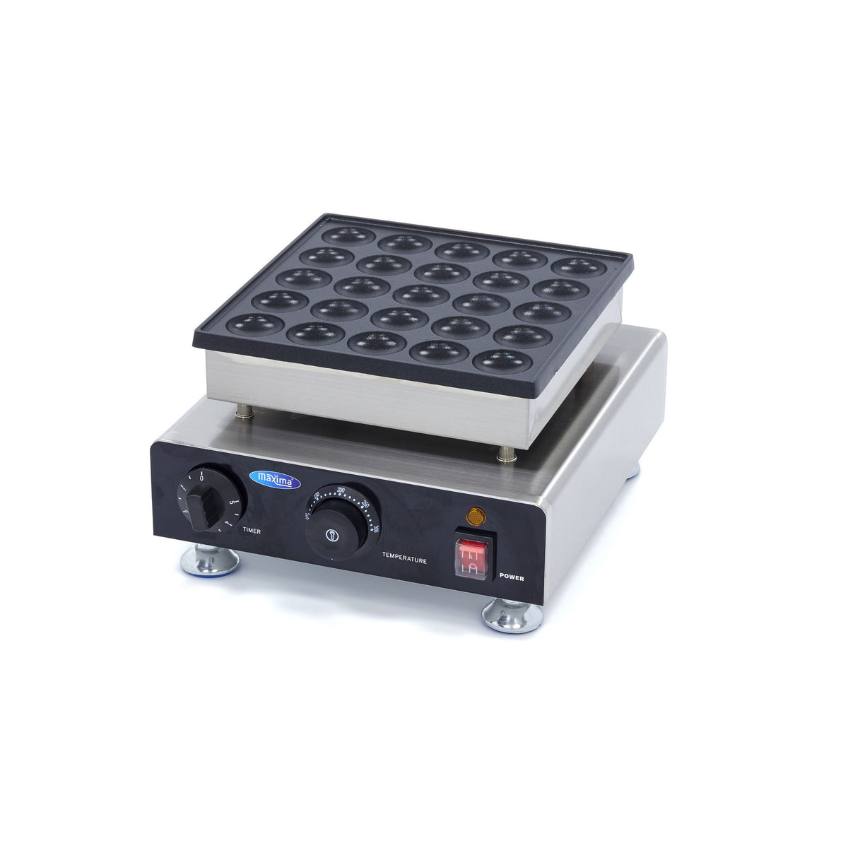 Mini crêpière - 25 pièces - Ø4,5 cm chacune – Maxima 09374130