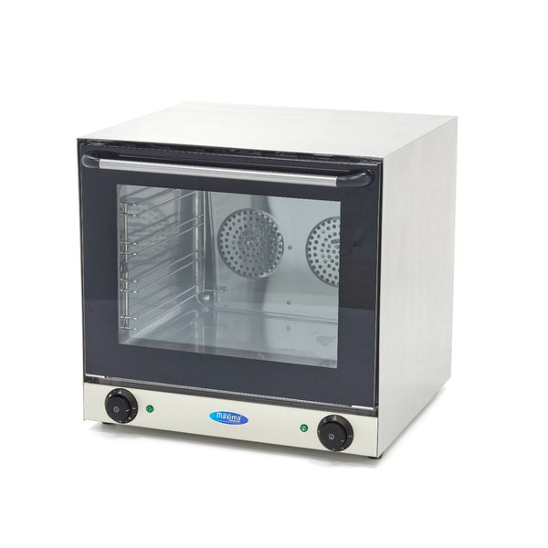 Four à convection - 4 plateaux - minuterie intégrée - jusqu'à 300°C – Maxima 09300420