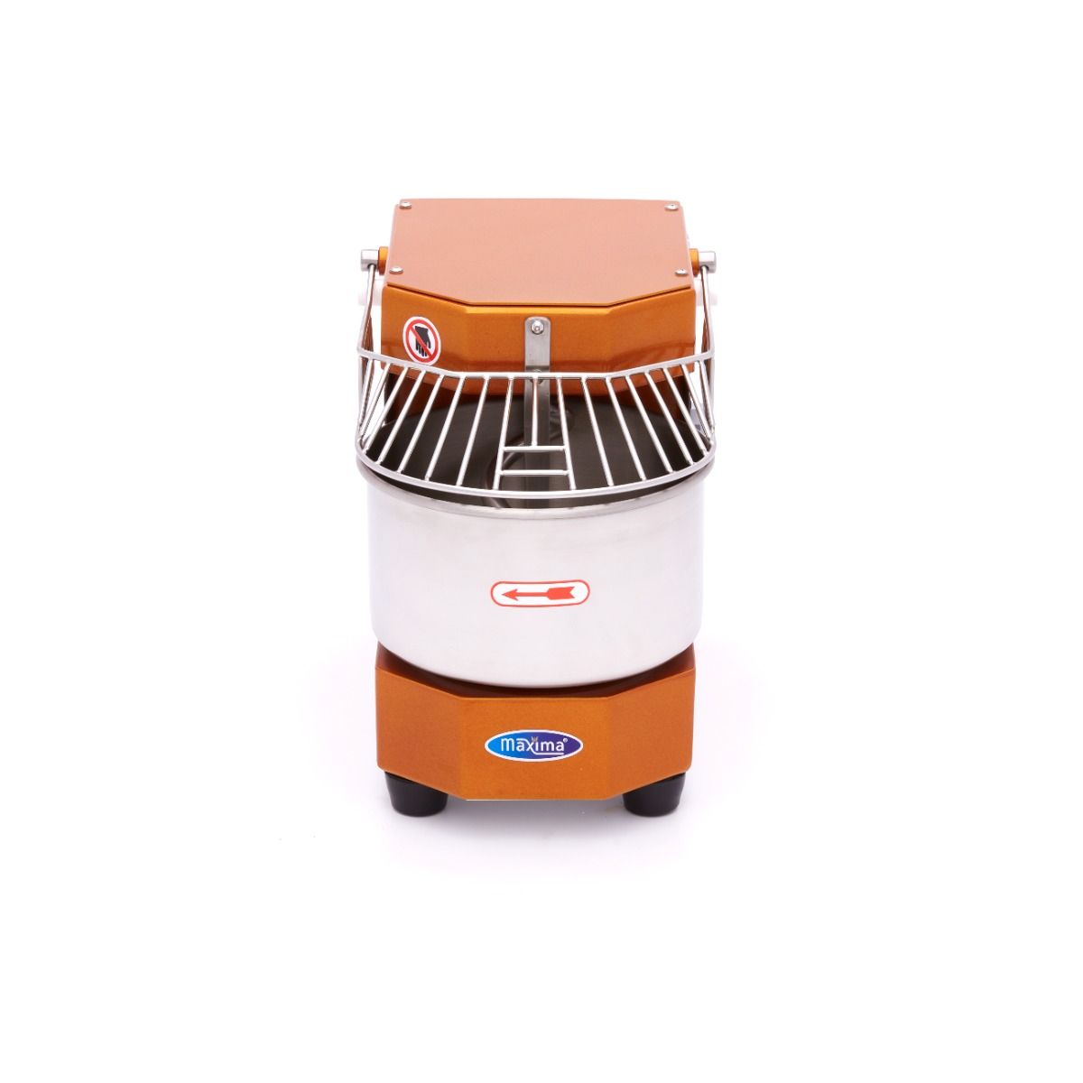 Pétrin à spirale / pétrin à pâte - 8 L - 4,5 kg de pâte - or – Maxima 09361011