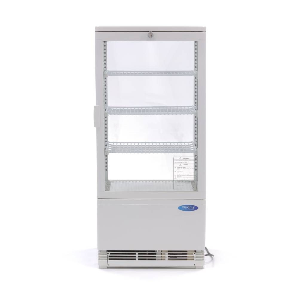 Vitrine réfrigérée - 78 L - 43 cm - blanc – Maxima 09400805