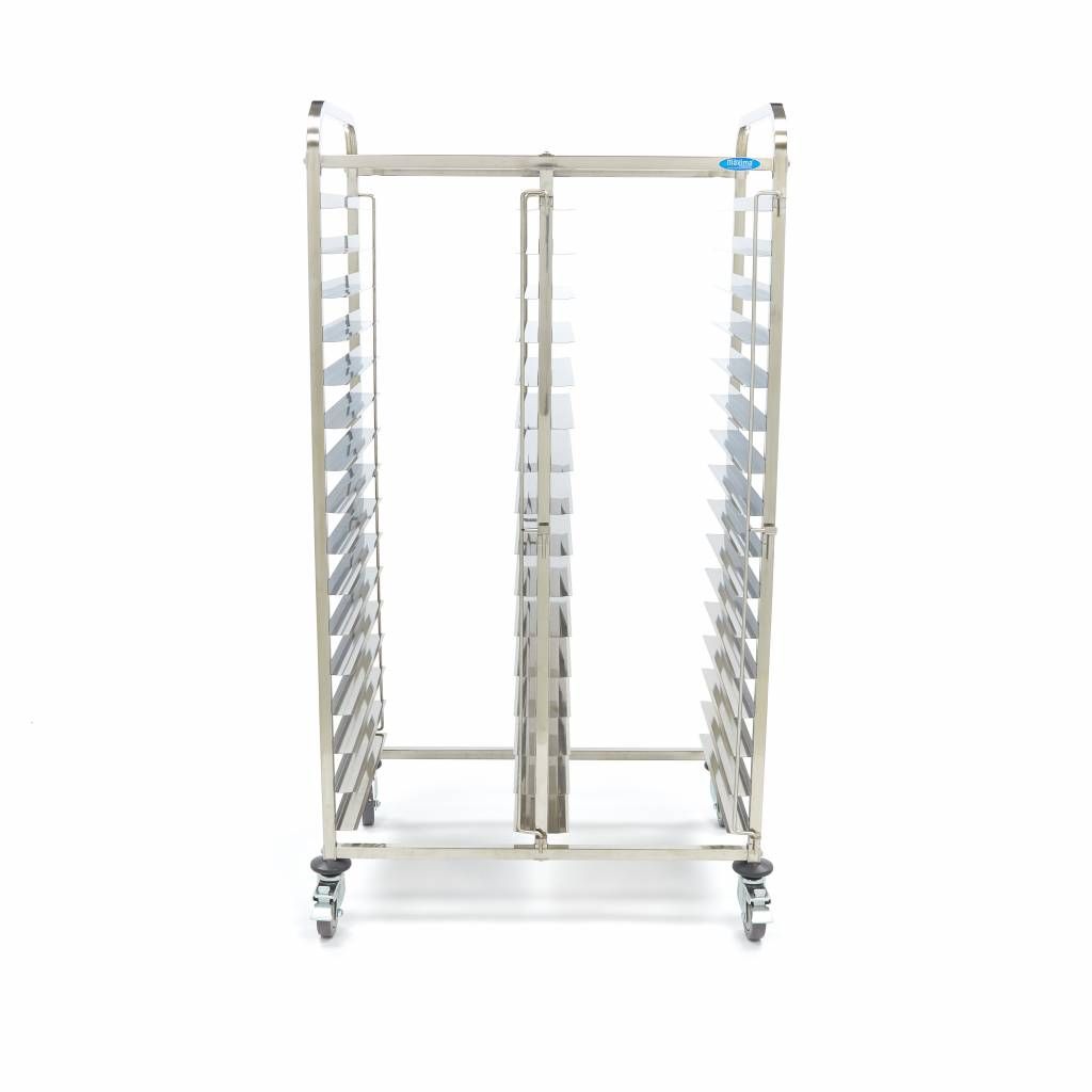 Chariot à plateaux - boulangerie - s'adapte à 32 plateaux (60 x 40c m) - excl plateaux – Maxima 09300549